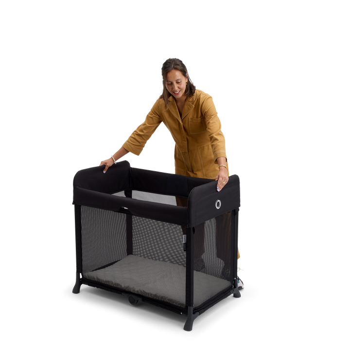 Bugaboo Stardust Travel Cot - Black