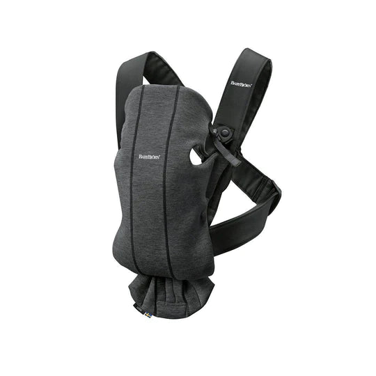 Baby Bjorn Mini 3D Jersey Carrier Charcoal Baby Nest