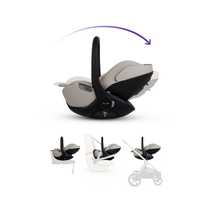 Silver Cross Cove Ultimate 360 Car Seat Bundle - Maple