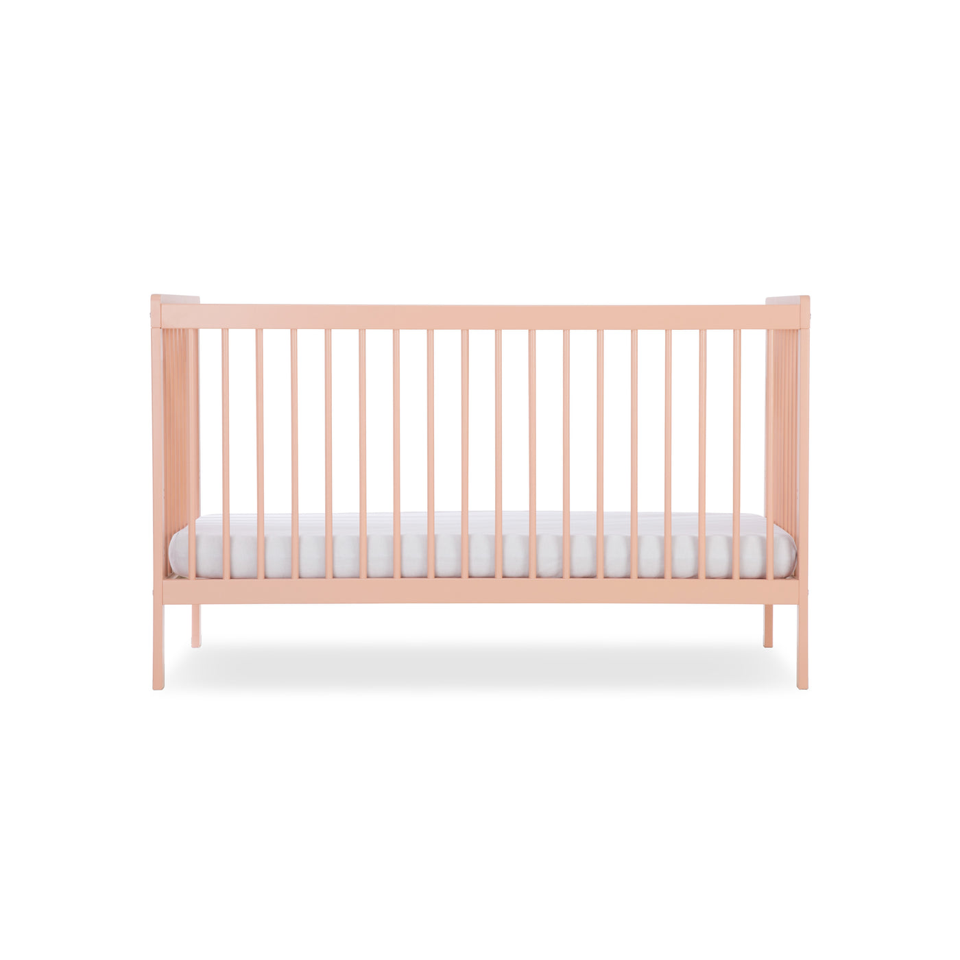 CuddleCo Nola 2pc Changer and Cot Bed - Soft Blush