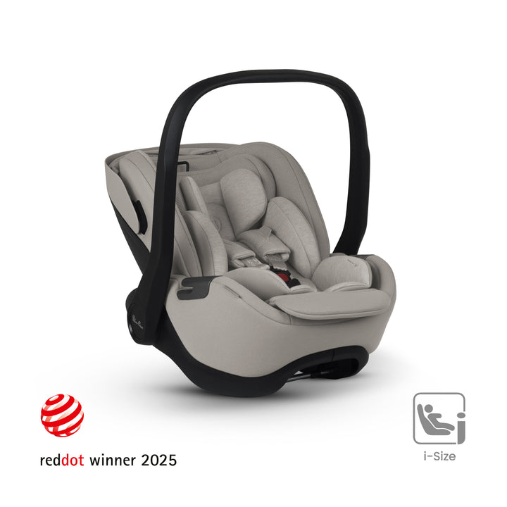 Silver Cross Glide Plus 360 Infant Car Seat - Natural Taupe