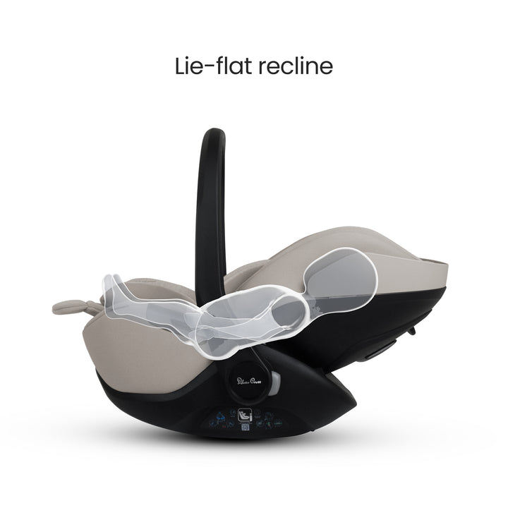 Silver Cross Glide Plus 360 Infant Car Seat - Natural Taupe