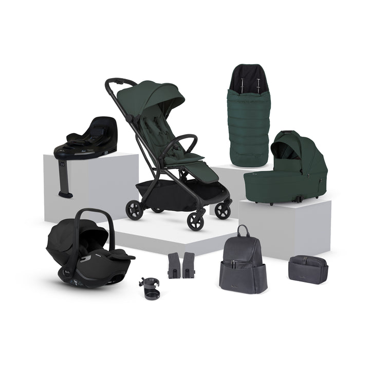 Silver Cross Nia Travel System with Accessory Pack - Conifer