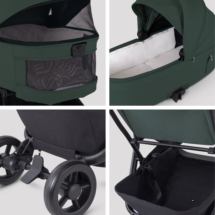 Silver Cross Nia Travel System with Accessory Pack - Conifer