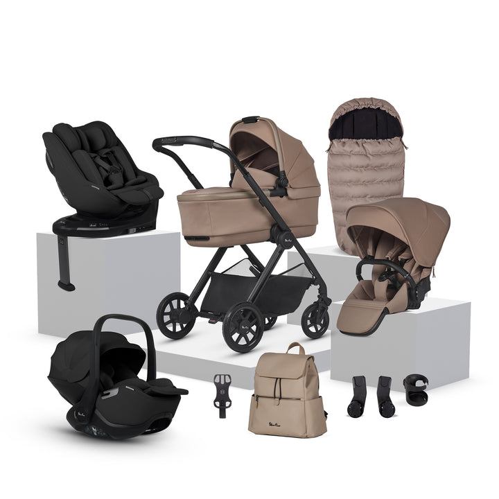 Silver Cross Reef 2 Ultimate Family 360 Bundle - Mocha