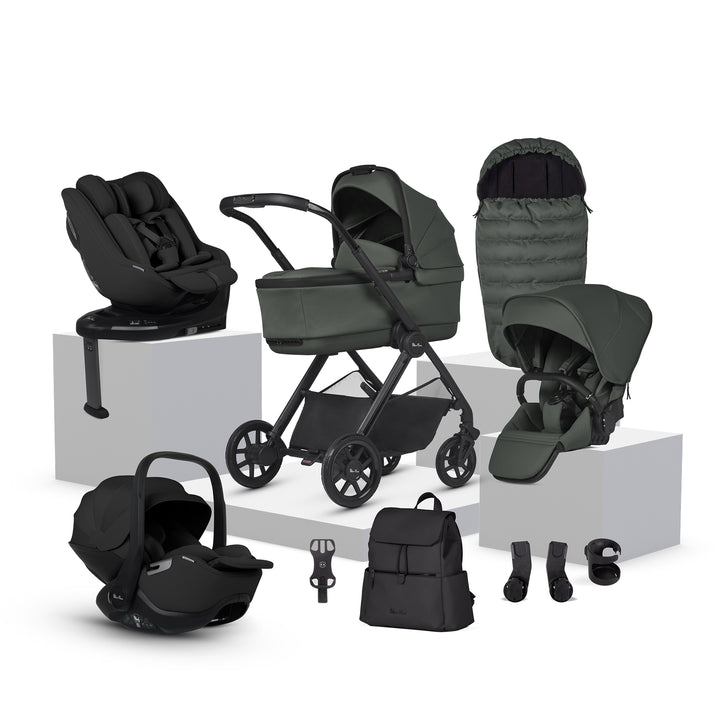 Silver Cross Reef 2 Ultimate Family 360 Bundle - Pewter