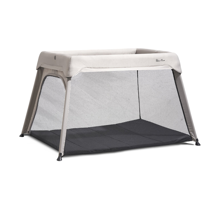 Silver Cross Slumber Travel Cot - Stone