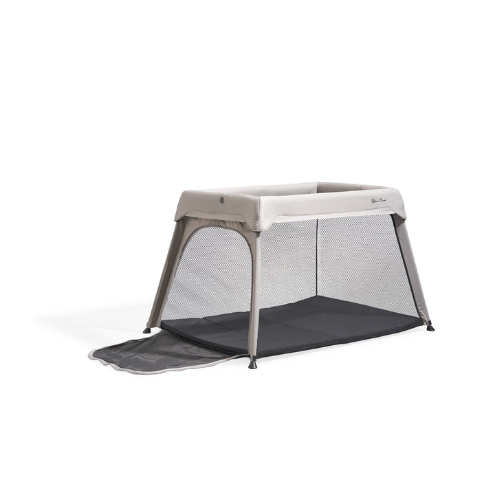 Silver Cross Slumber Travel Cot - Stone