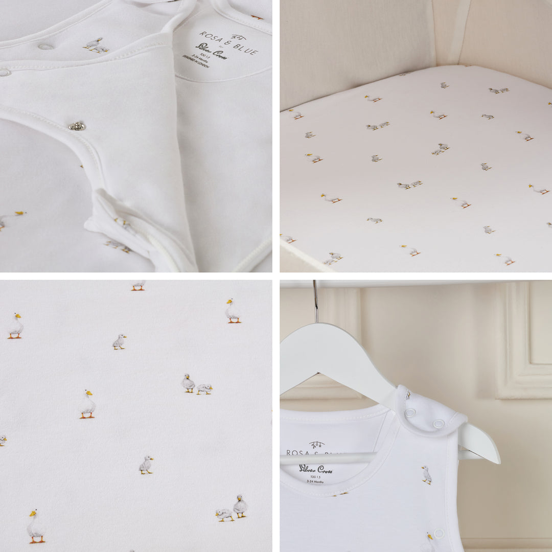 Silver Cross New Arrival Bedding Bundle - Duck Print