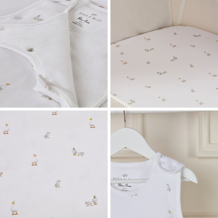 Silver Cross New Arrival Bedding Bundle - Duck Print
