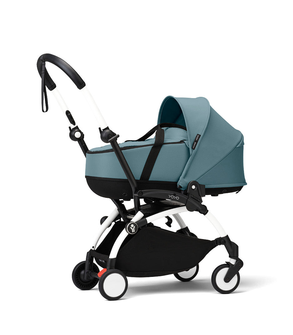 Stokke® YOYO 3 Newborn Shell & 6+ Stroller - Aqua