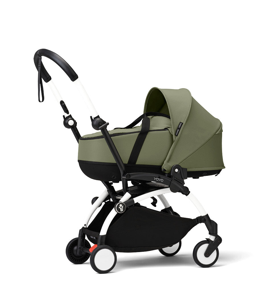Stokke® YOYO 3 Newborn Shell & 6+ Stroller - Olive