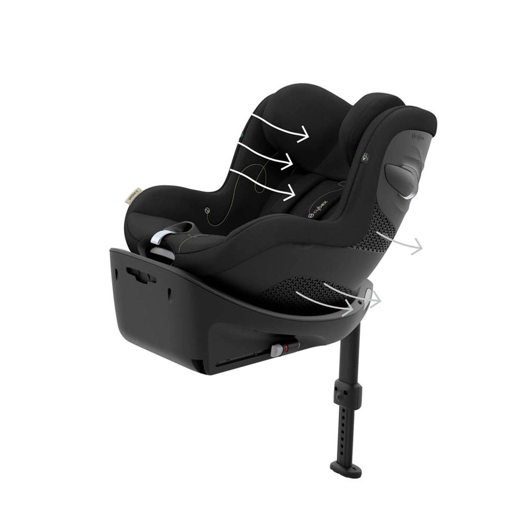 Cybex Sirona G i-Size Car Seat - Moon Black