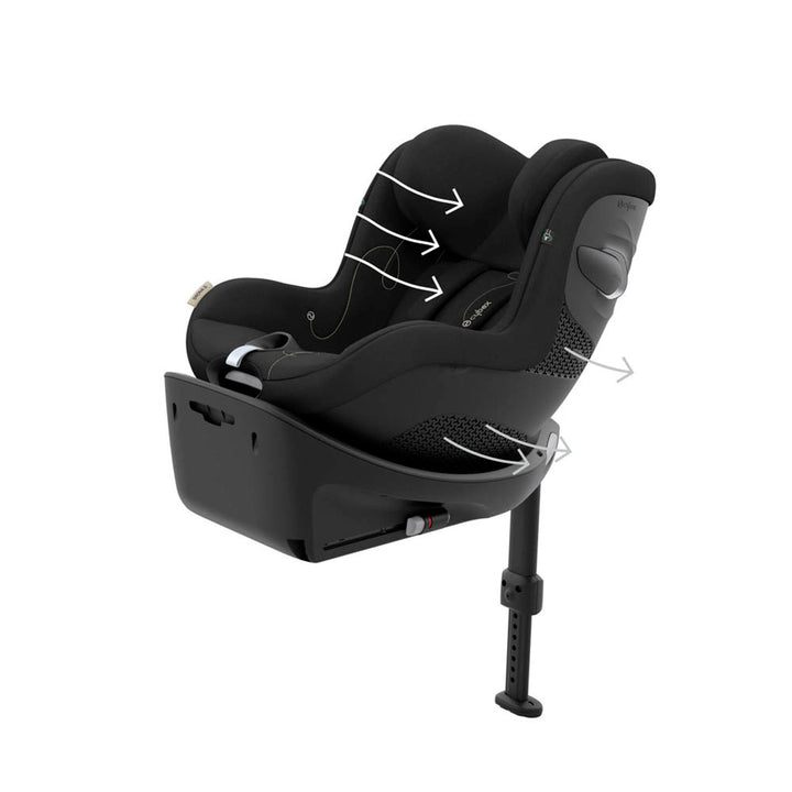 Cybex Sirona G i-Size Car Seat - Moon Black