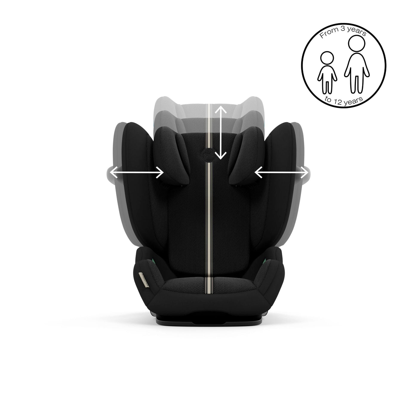 Cybex Solution G i-Fix PLUS Car Seat - Moon Black