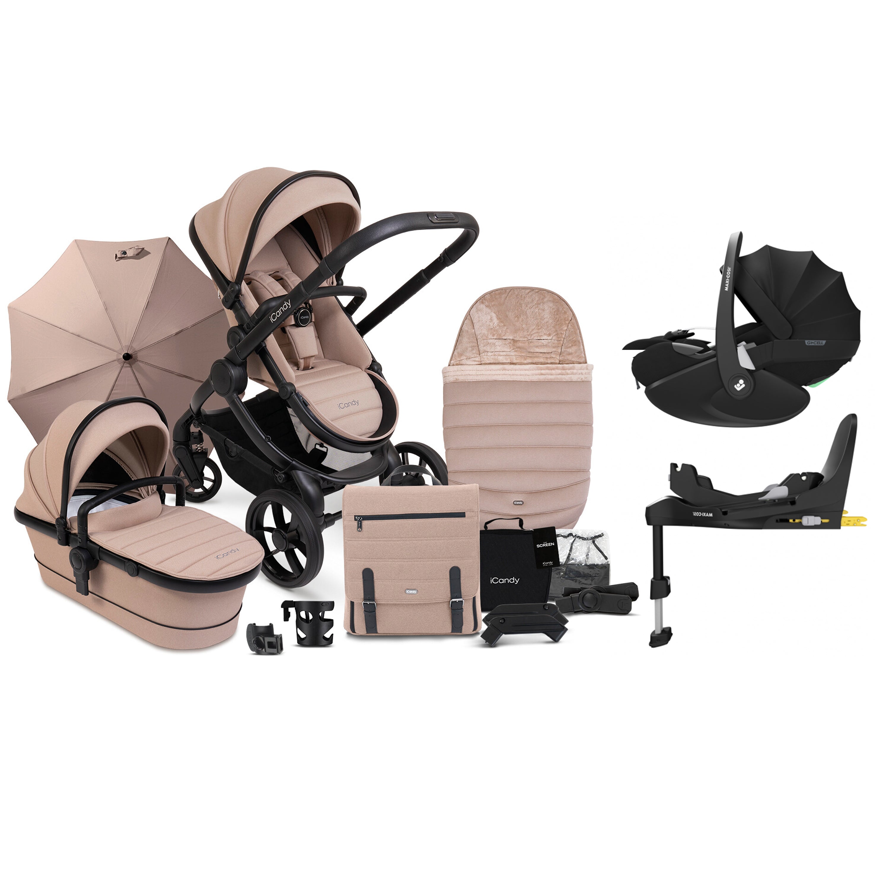 Icandy travel outlet system bundle