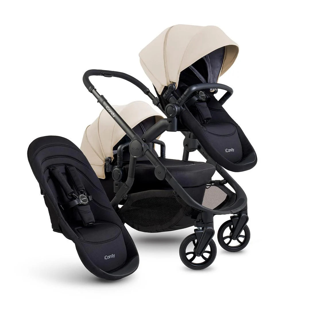 iCandy Orange 4 Double Pushchair - Latte
