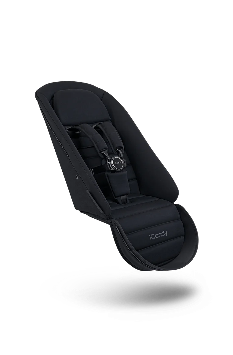 iCandy Peach 7 2nd Seat Fabric - Black Edition