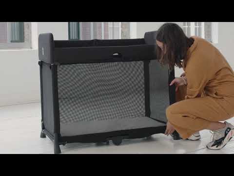 Bugaboo Stardust Travel Cot - Black