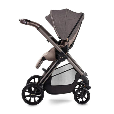 Silver Cross Reef Ultimate Bundle with First Bed Folding Carrycot - Earth