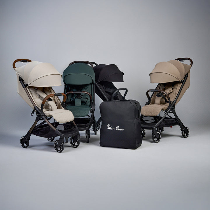 Silver Cross Clic 2 & Free Footmuff - Cobble