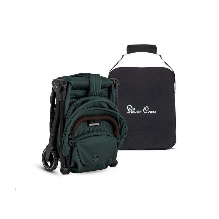 Silver Cross Clic 2 & Free Footmuff - Conifer