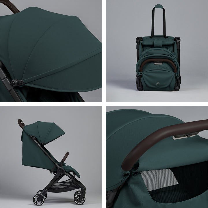 Silver Cross Clic 2 & Free Footmuff - Conifer