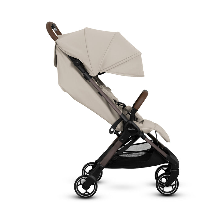 Silver Cross Clic 2 & Free Footmuff - Latte