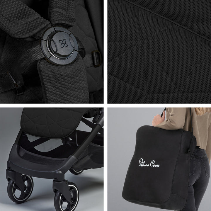 Silver Cross Clic 2 & Free Footmuff - Space