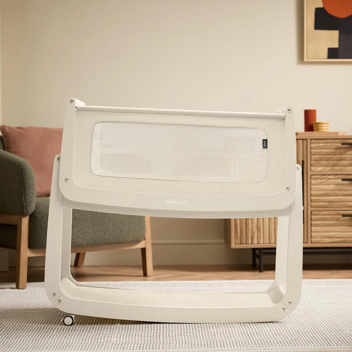 SnuzPod5 Bedside Crib - Cashmere