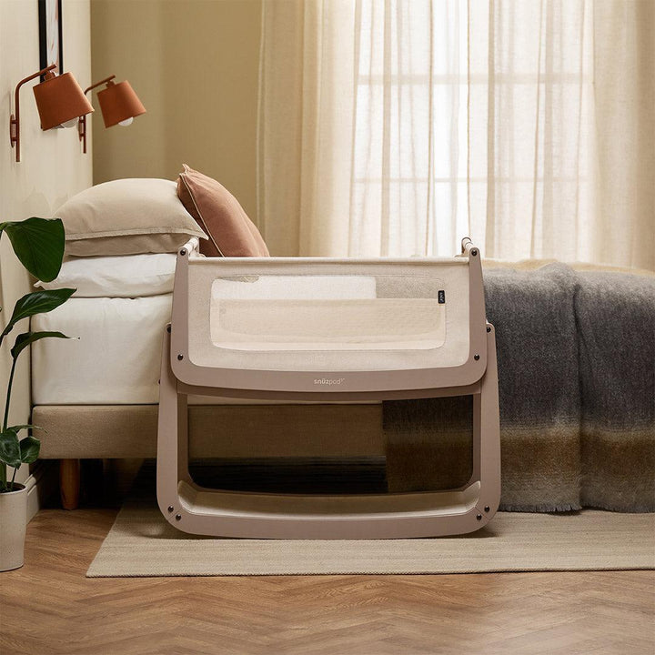 SnuzPod5 Bedside Crib - Mocha