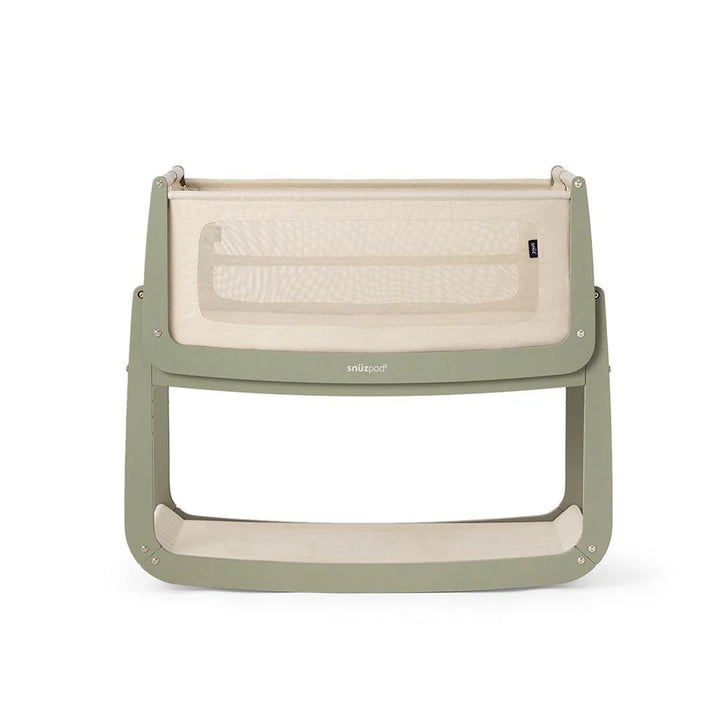 SnuzPod5 Bedside Crib - Sage