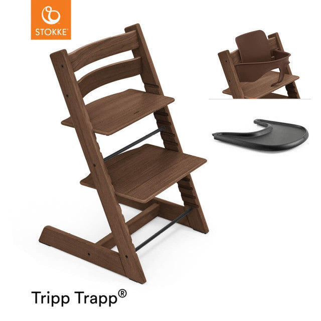 Tripp Trapp Starter Bundle - Oak Warm Brown