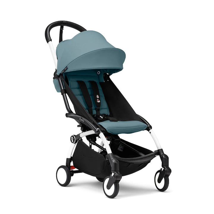 Stokke® YOYO 3 Newborn Pack & 6+ Stroller - Aqua