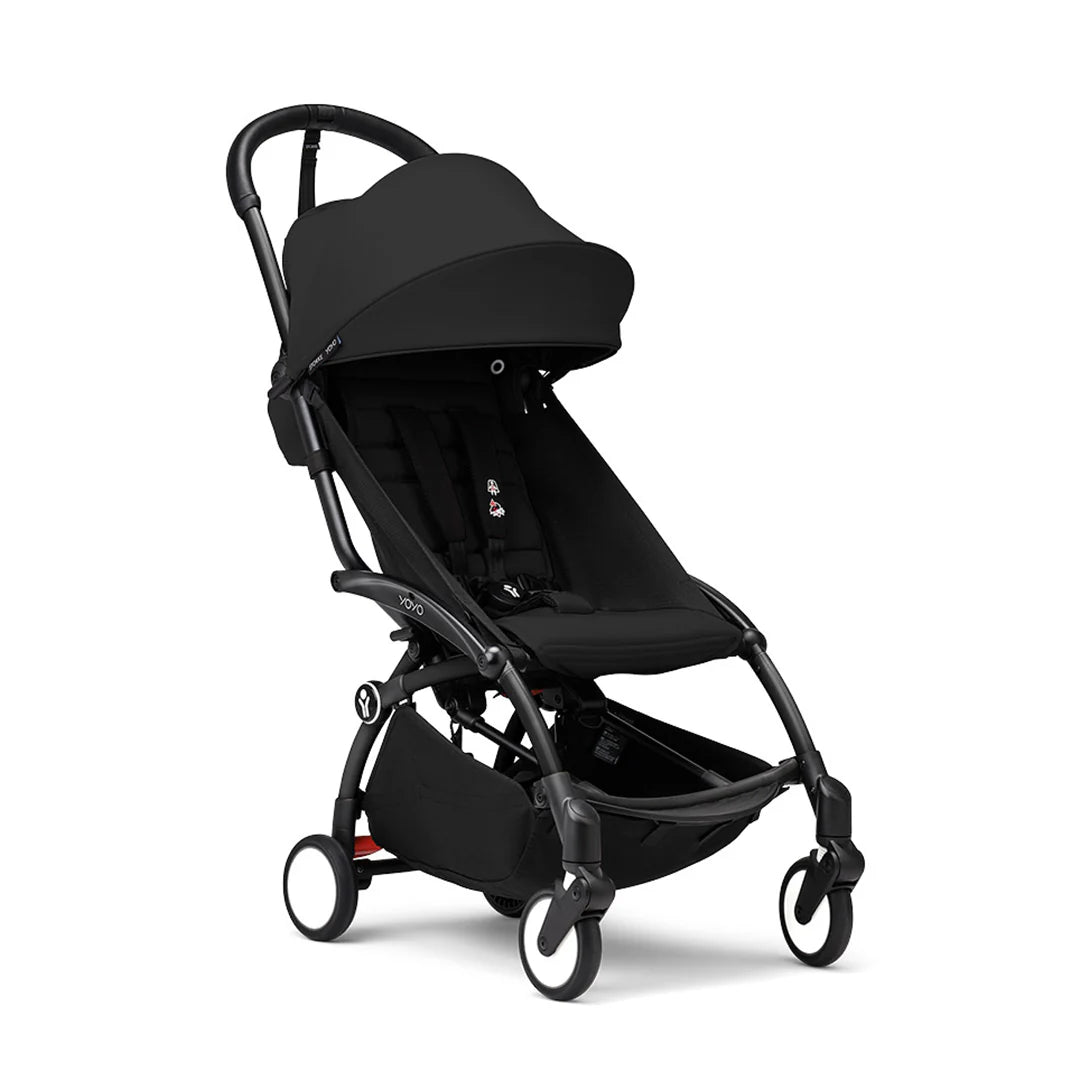 Stokke® YOYO 3 Newborn Shell & 6+ Stroller - Black