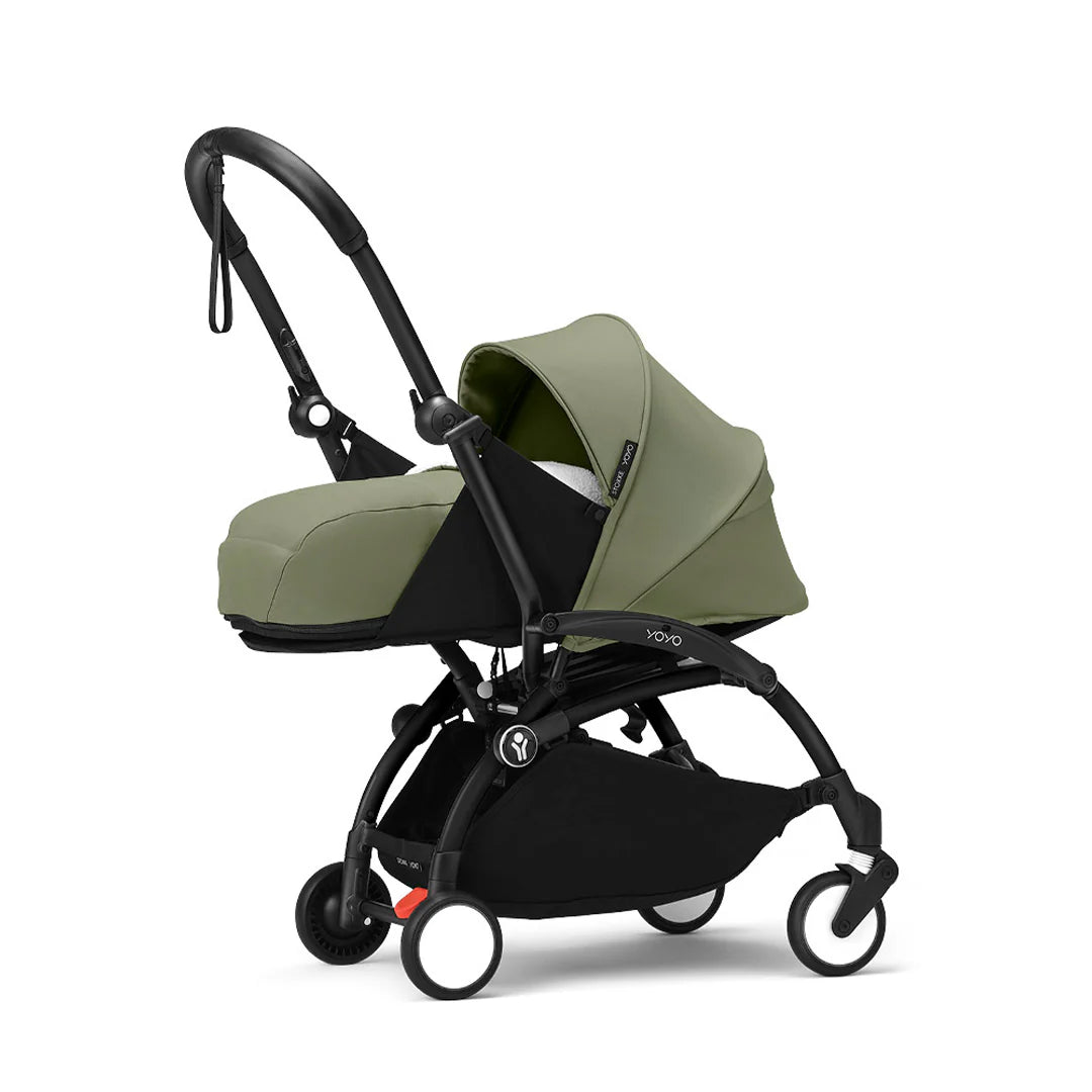 Stokke® YOYO 3 Newborn Pack & 6+ Stroller - Olive