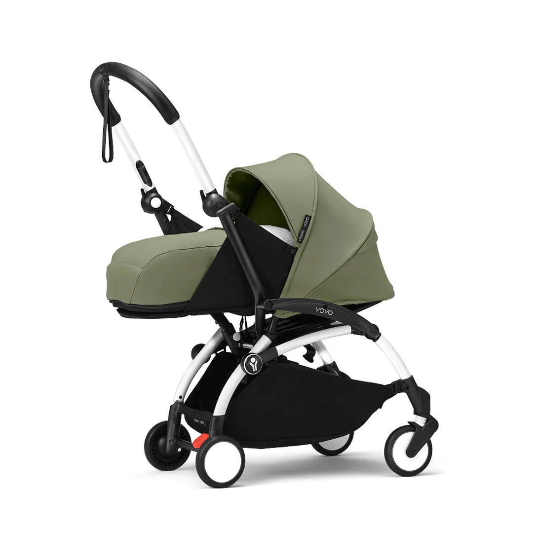 Stokke® YOYO 3 Newborn Pack & 6+ Stroller - Olive