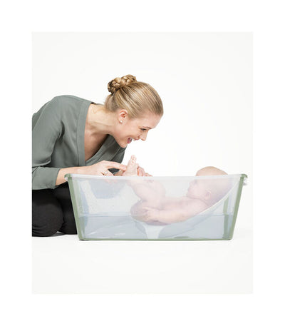 Stokke Flexi Bath Bundle - Transparent Green