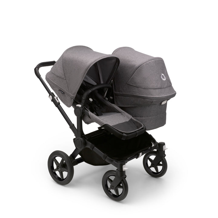 Bugaboo Donkey 5 Duo - Black/Grey Melange