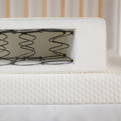 CuddleCo Harmony Hypo Allergenic Bamboo Sprung Cot Bed Mattress