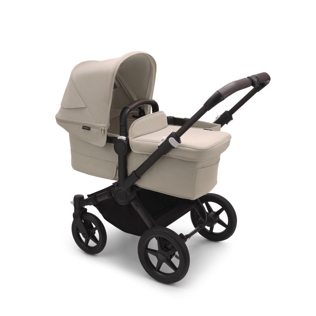 Bugaboo Donkey 5 Mono Complete & Free Bugaboo Giraffe Baby Rocker - Black/Taupe