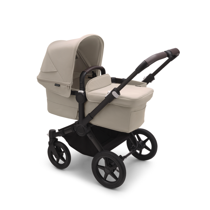 Bugaboo Donkey 5 Mono Complete & Free Bugaboo Giraffe Baby Rocker - Black/Taupe
