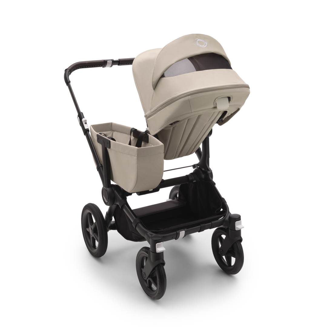 Bugaboo Donkey 5 Mono Complete & Free Bugaboo Giraffe Baby Rocker - Black/Taupe