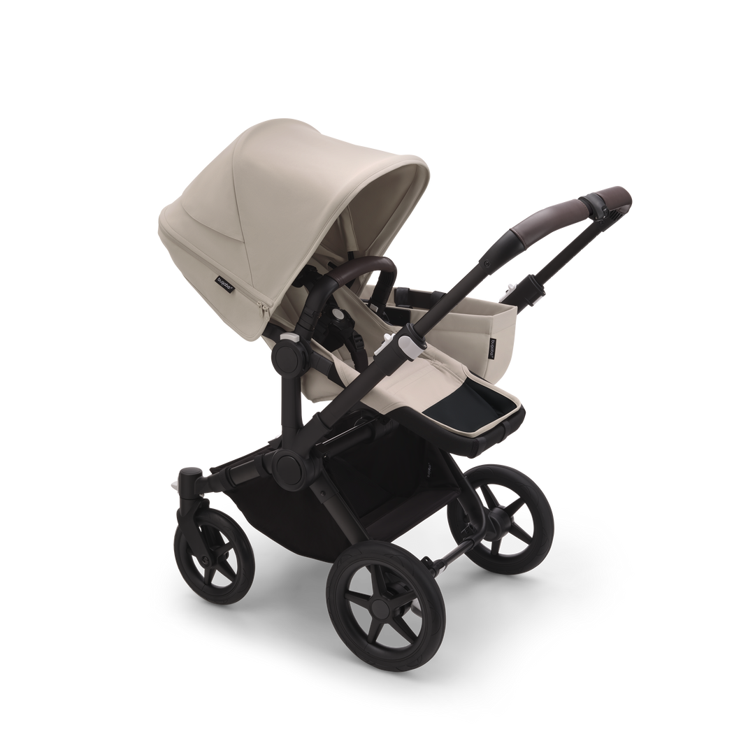 Bugaboo Donkey 5 Mono Complete & Free Bugaboo Giraffe Baby Rocker - Black/Taupe
