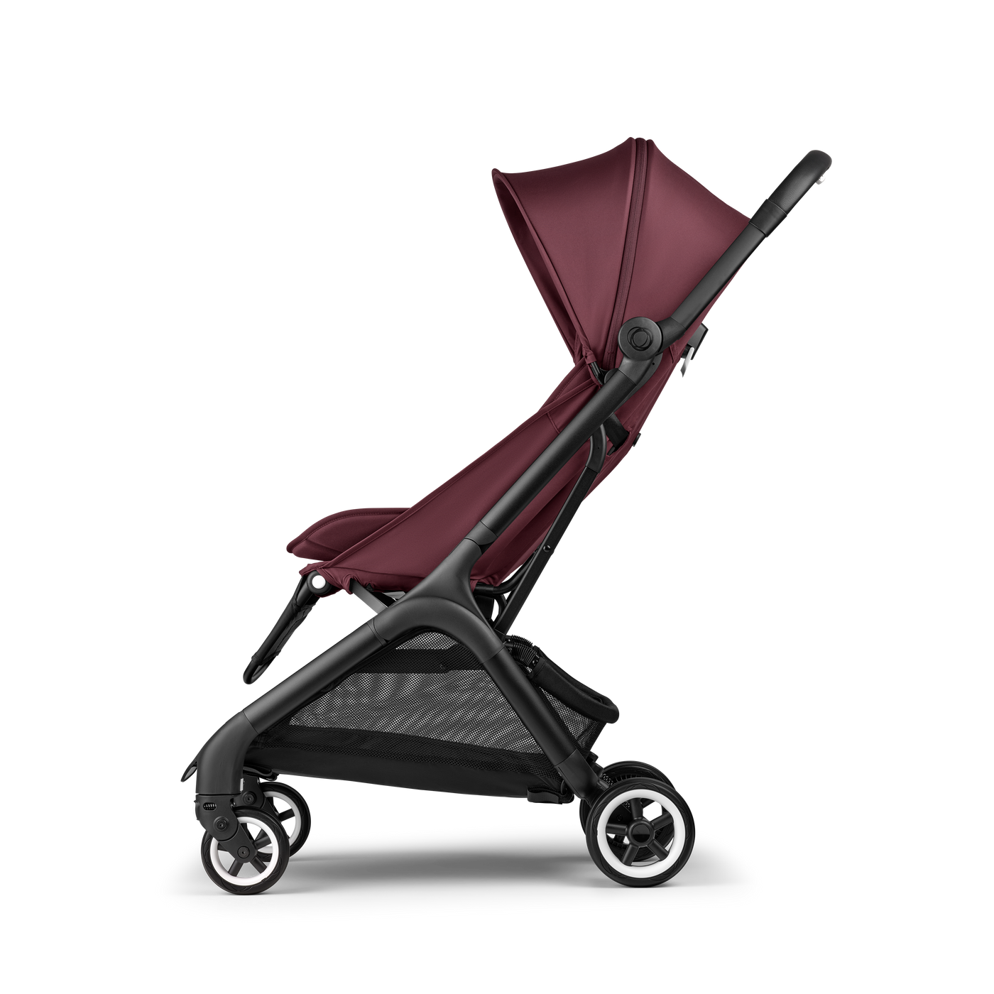 Bugaboo Butterfly Pushchair & Free Bumper Bar - Black/Dark Cherry