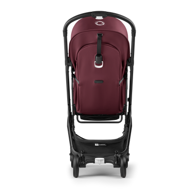 Bugaboo Butterfly Pushchair & Free Bumper Bar - Black/Dark Cherry