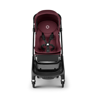 Bugaboo Butterfly Pushchair & Free Bumper Bar - Black/Dark Cherry