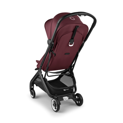 Bugaboo Butterfly Pushchair & Free Bumper Bar - Black/Dark Cherry