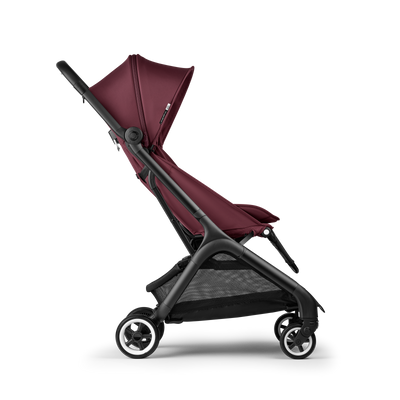 Bugaboo Butterfly Pushchair & Free Bumper Bar - Black/Dark Cherry