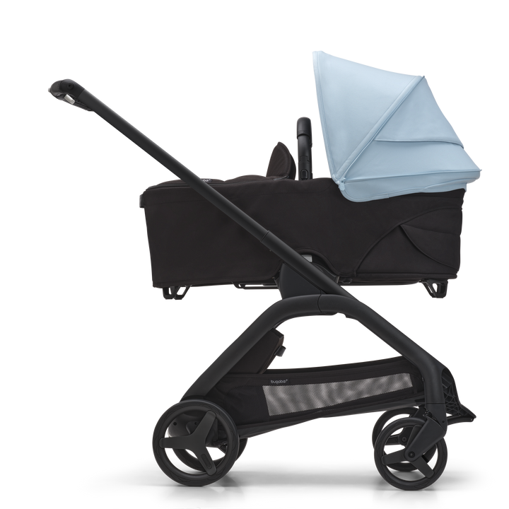 Bugaboo Dragonfly Complete Bundle & Free Bugaboo Giraffe Baby Rocker - Black/Skyline Blue